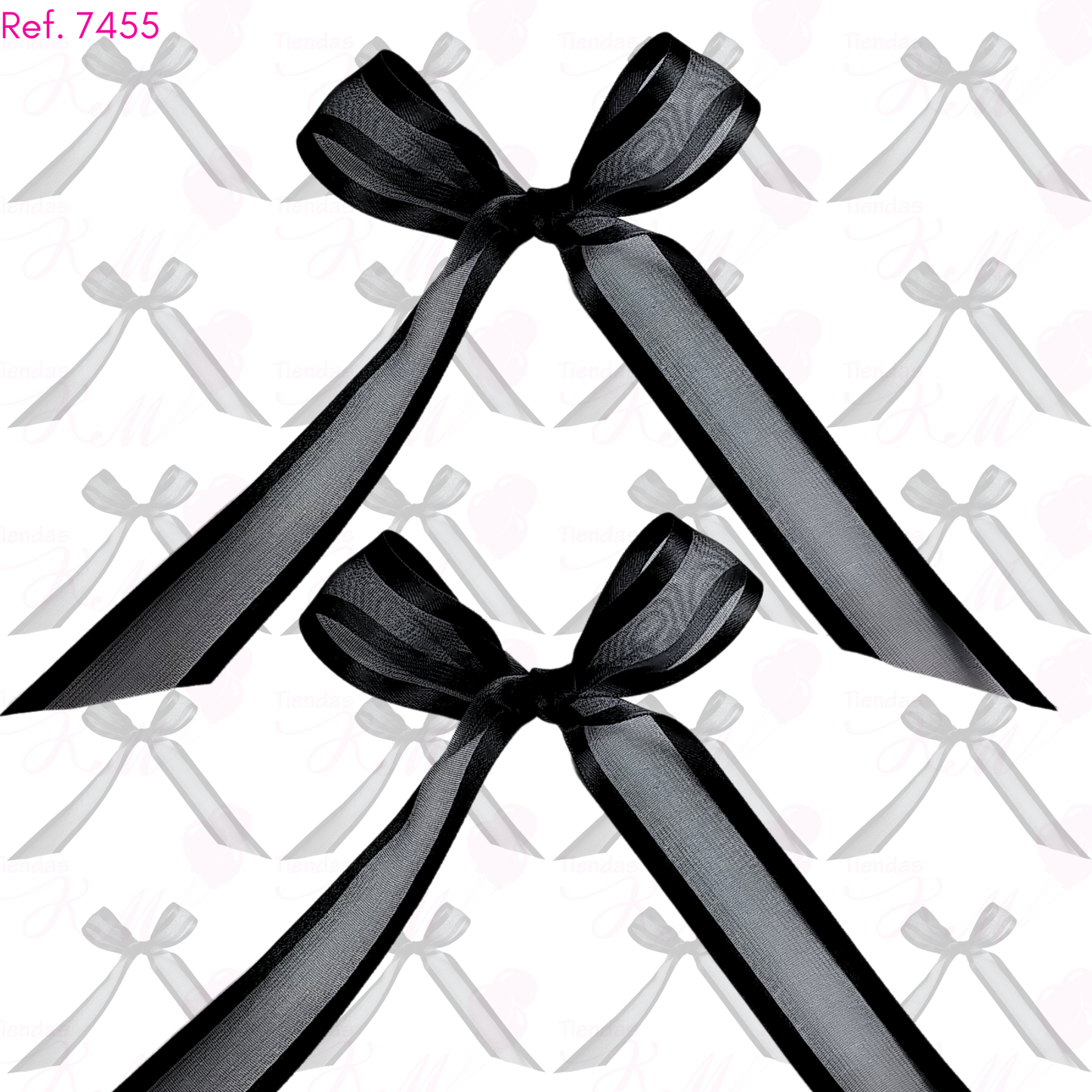 Cinta velo doble borde solido X 36 metros