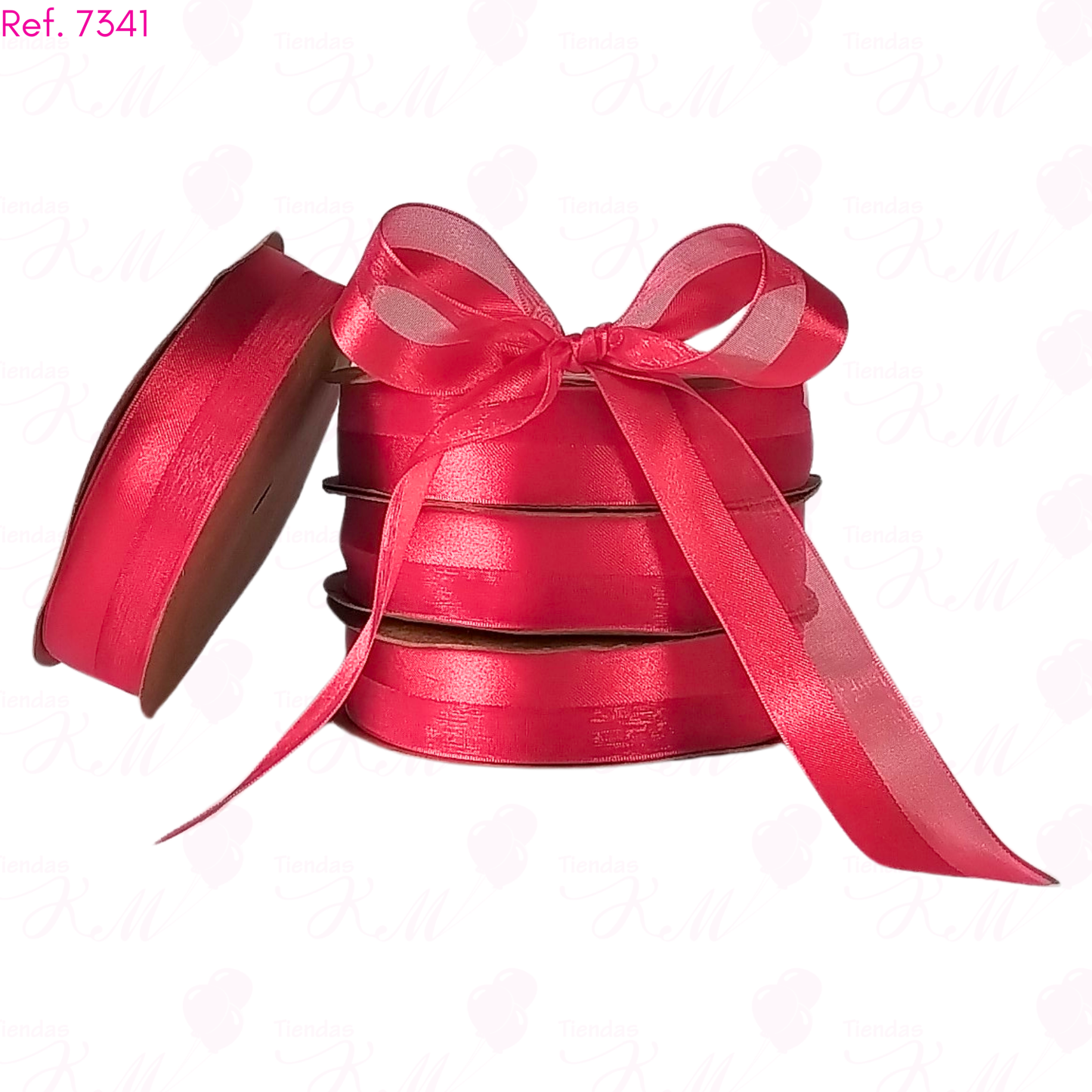 Cinta satin/velo x 25 metros