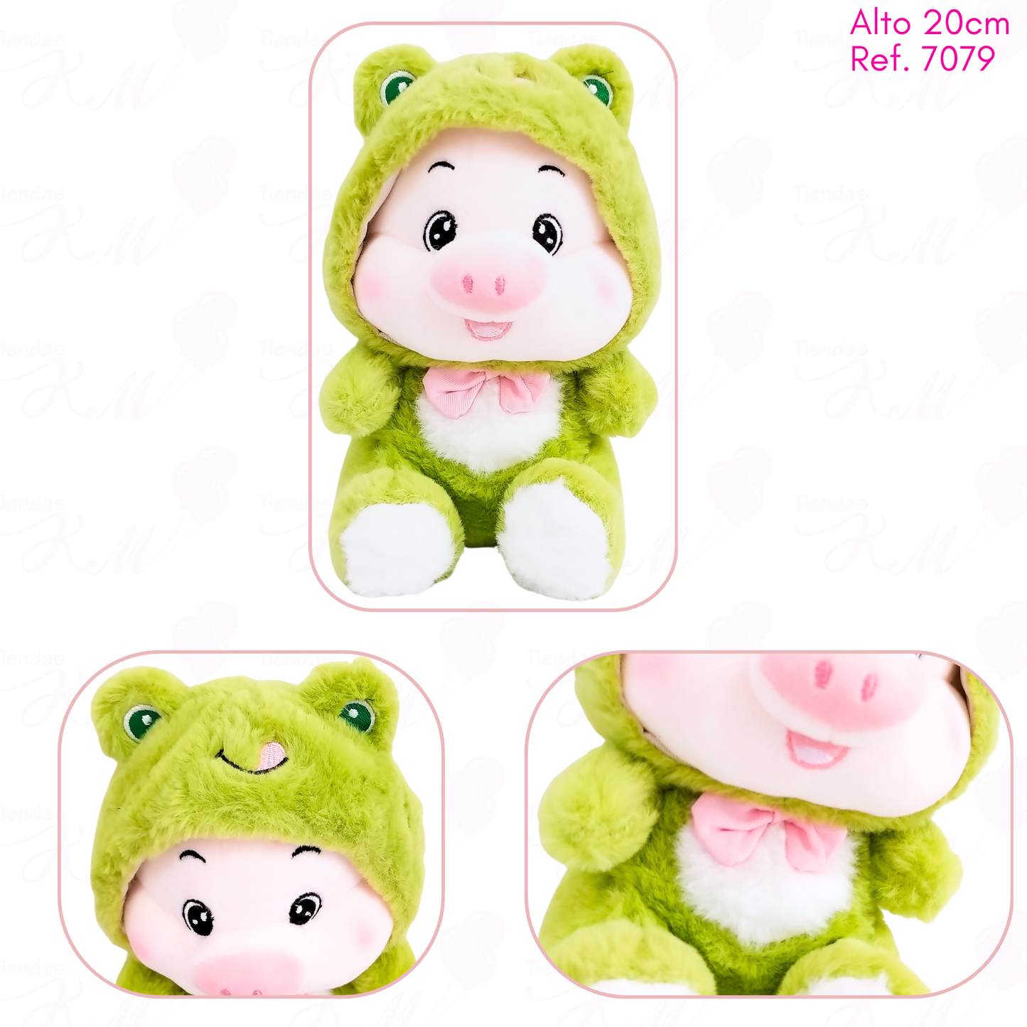 Cerdito con disfraz / 20cm