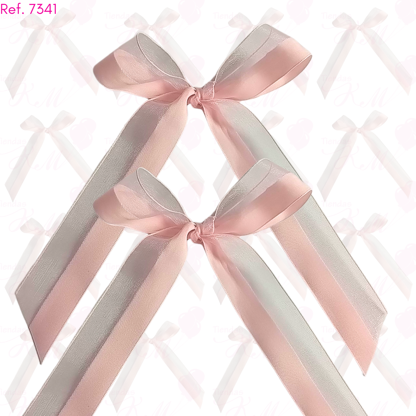 Cinta satin/velo x 25 metros