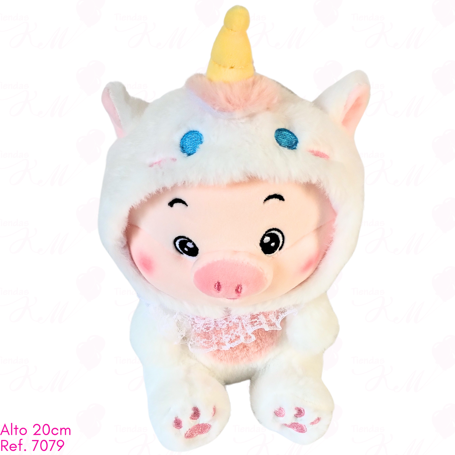 Cerdito con disfraz / 20cm