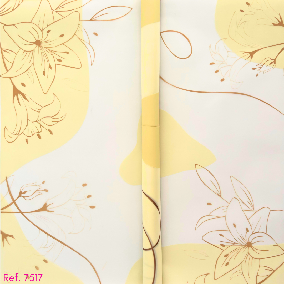 Papel coreano de lirios x 20 pliegos