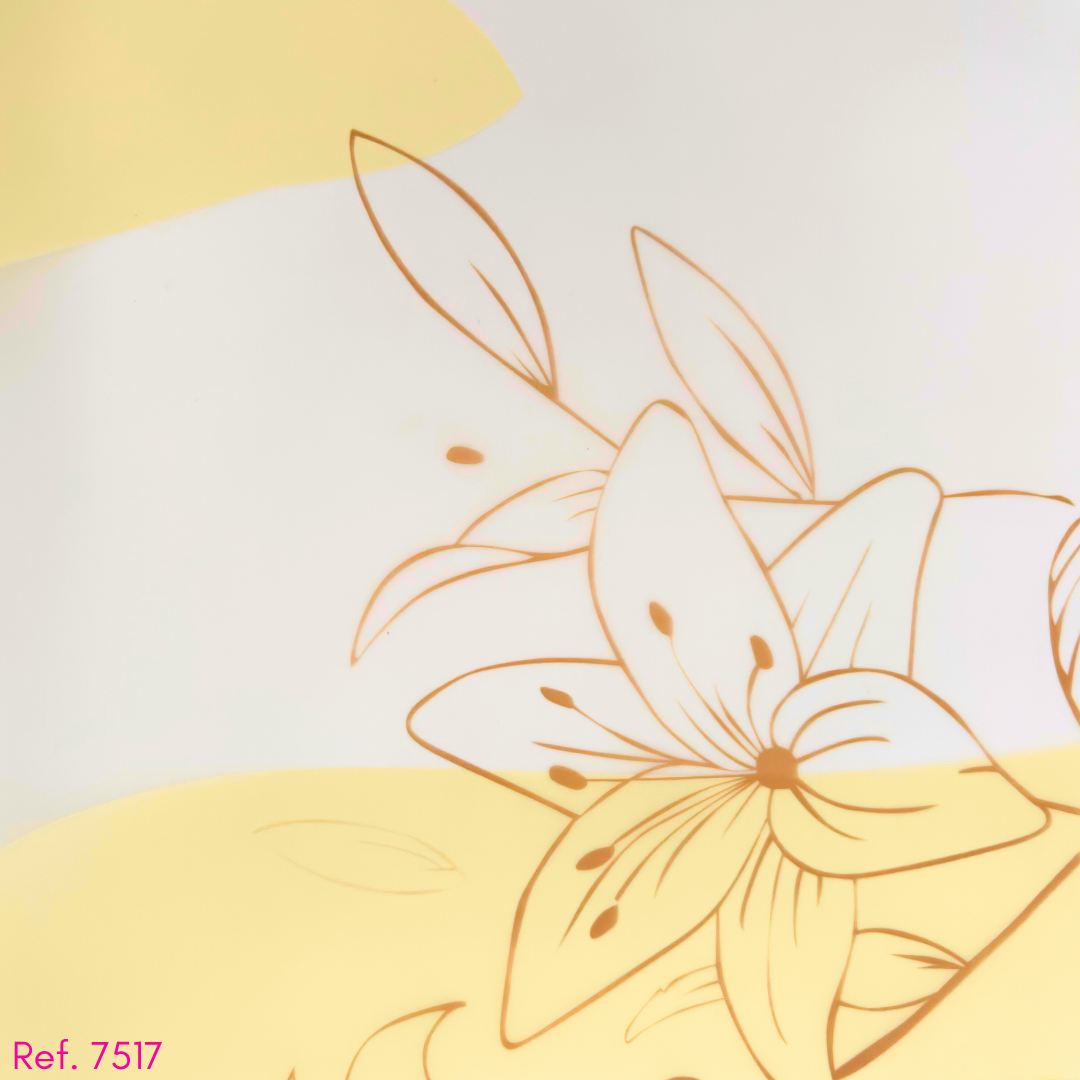 Papel coreano de lirios x 20 pliegos