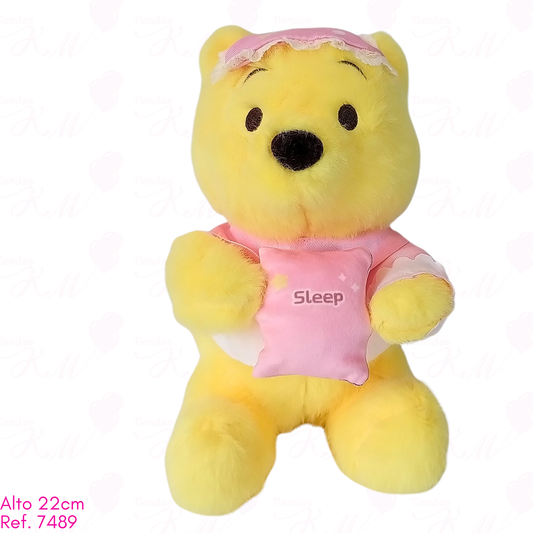 Winnie pooh en pijama / 22cm