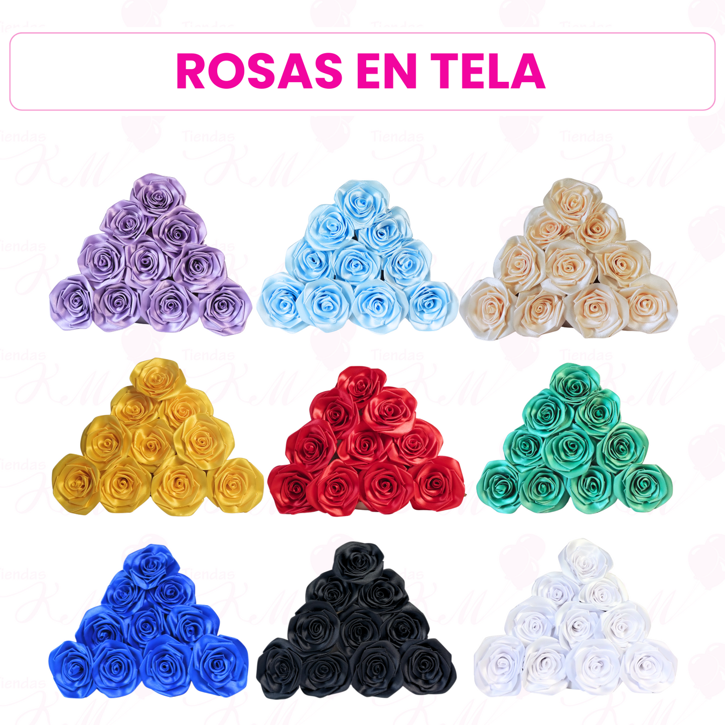 Rosa eterna terminada por unidad