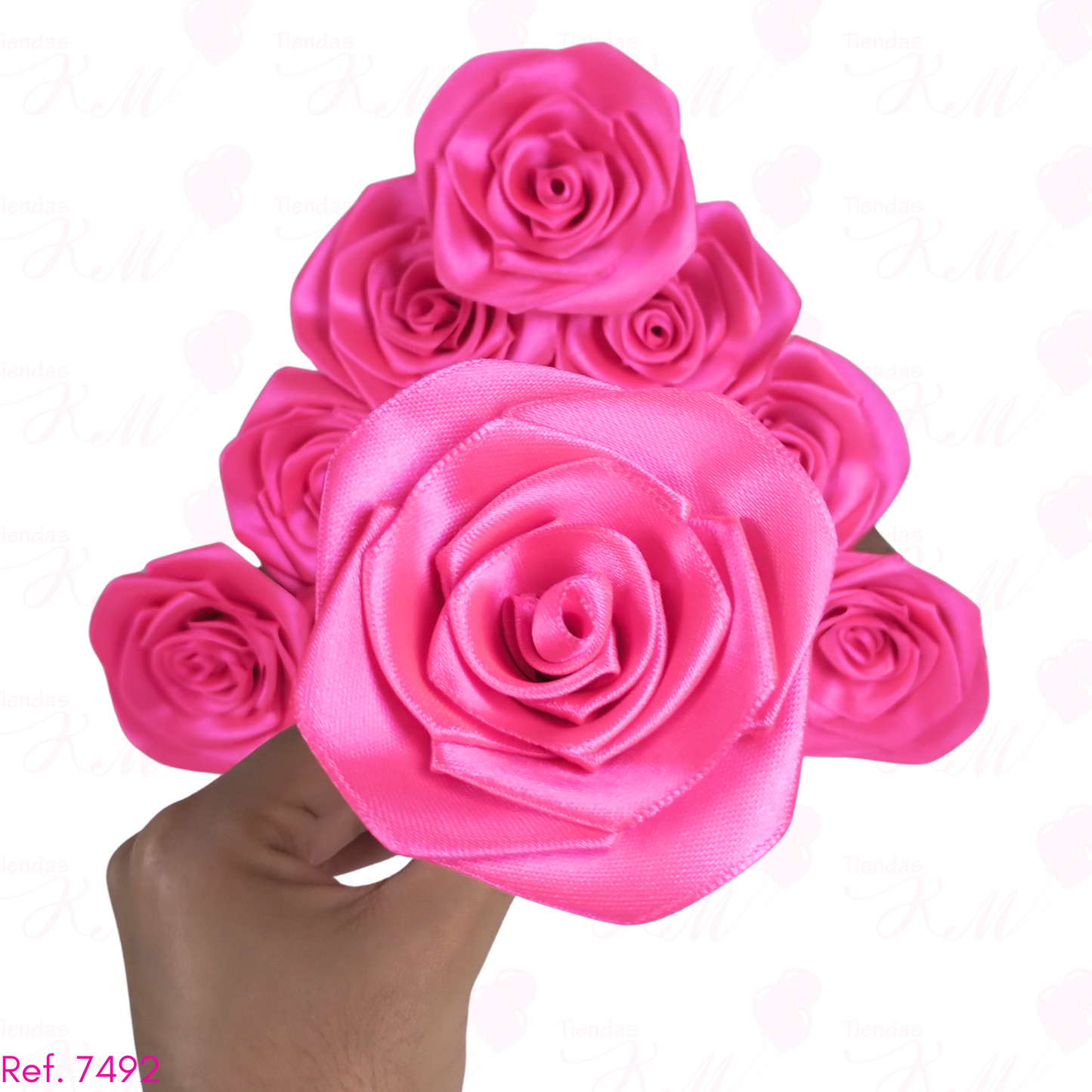 Rosa eterna terminada por unidad