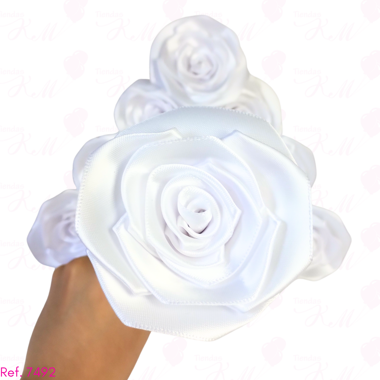 Rosa eterna terminada por unidad