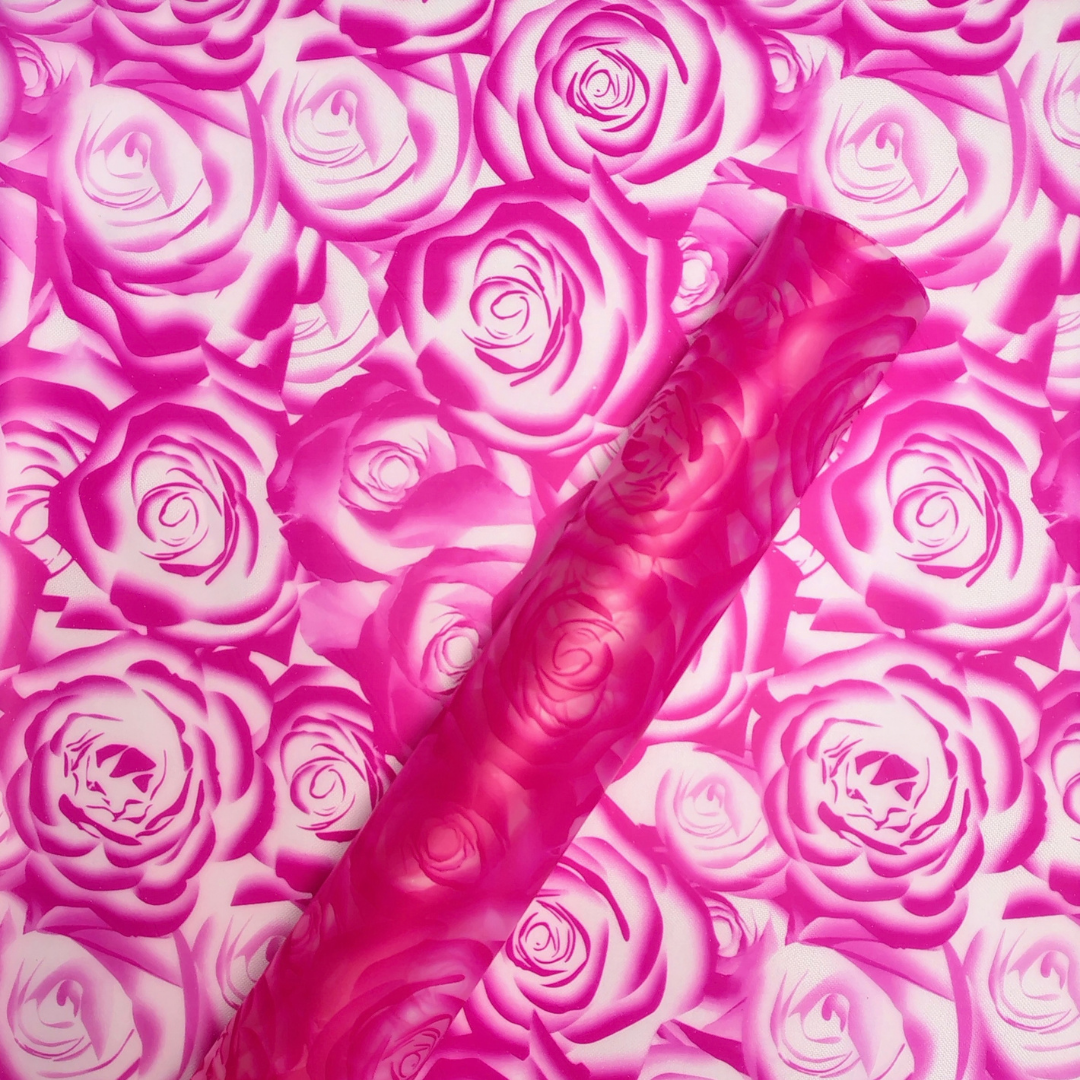 Papel coreano de rosas X 20