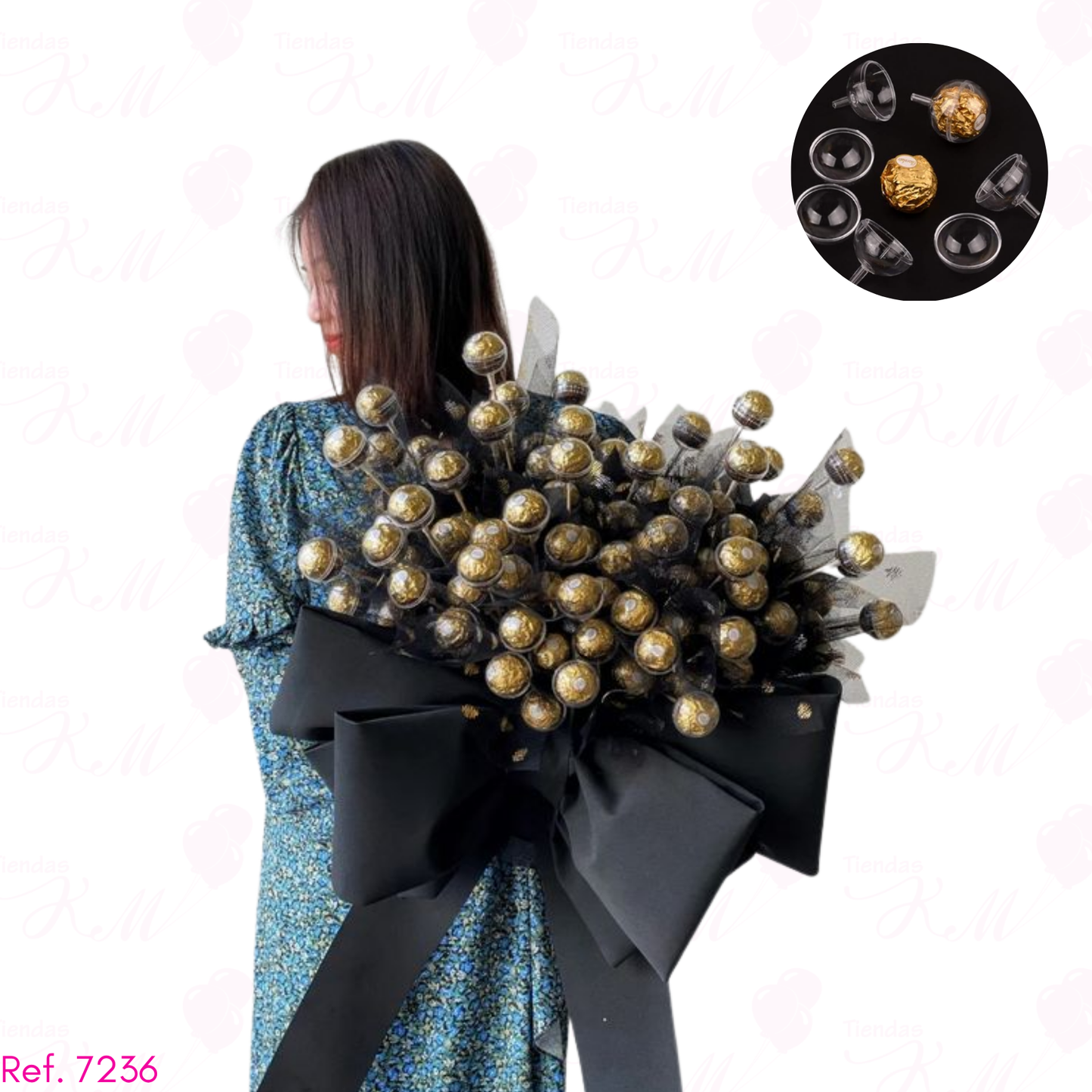 Cubierta para chocolates por unidad