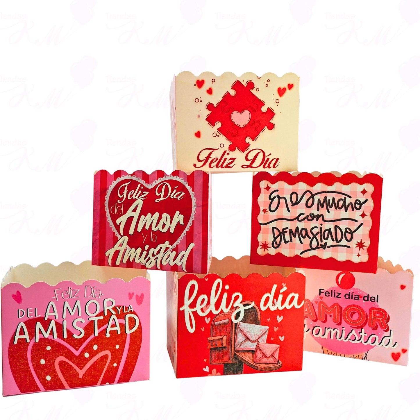 Caja ancheta mediana X6