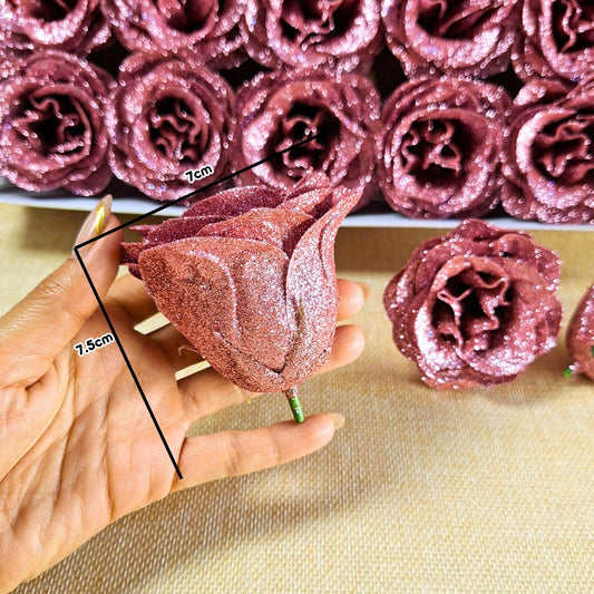 Rosa escarchada
