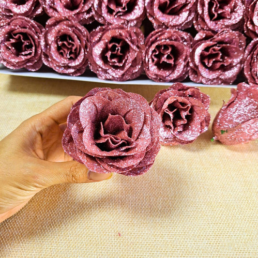 Rosa escarchada