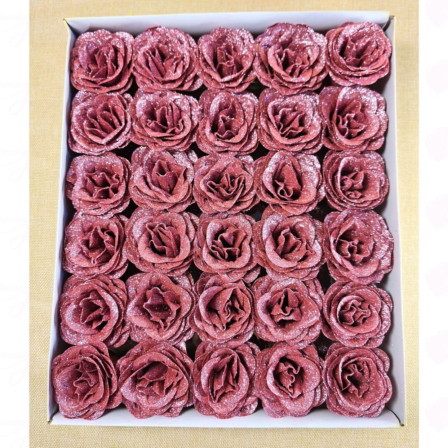 Rosa escarchada