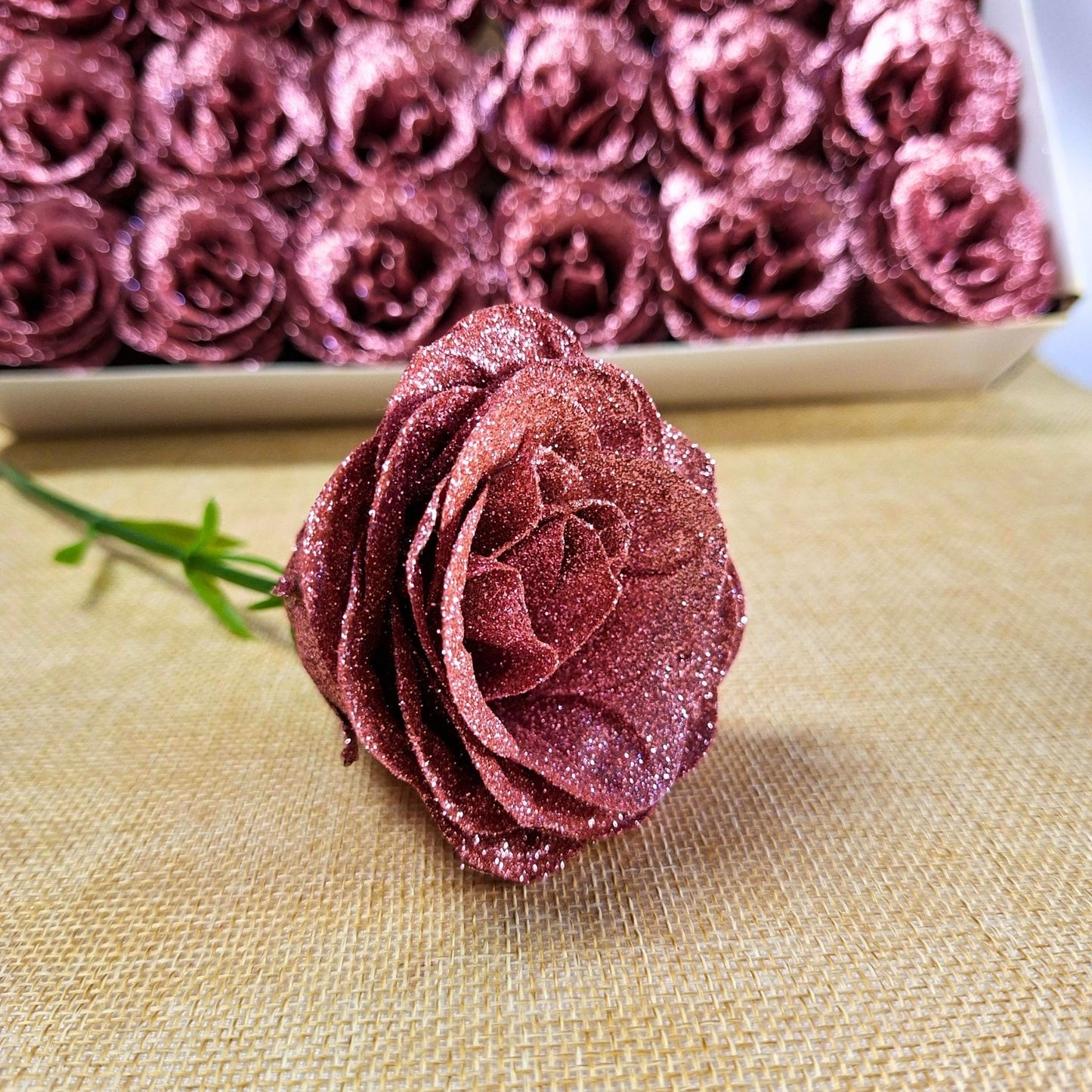 Rosa escarchada