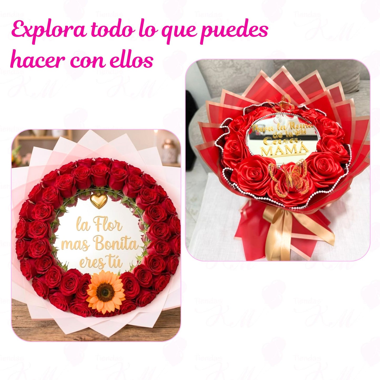 Espejos en vidrio redondos 15cm - 20cm - 25cm