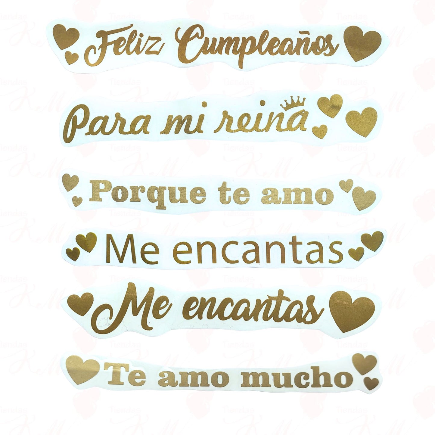 Sticker en vinilo para flores y globos