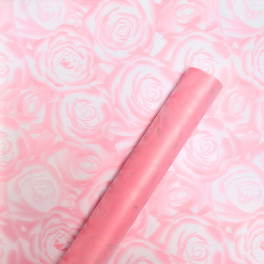 Papel coreano de rosas X 20