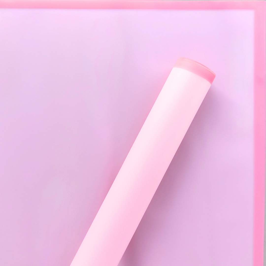 Papel coreano fondo traslucido y borde solido x 20 pliegos