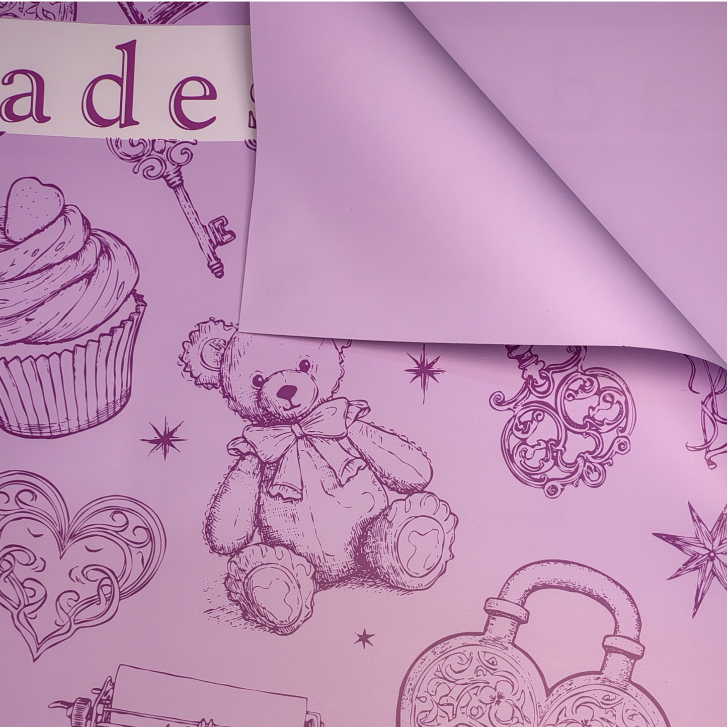 papel coreano felicidades de ositos y corazones x 20 pliegos