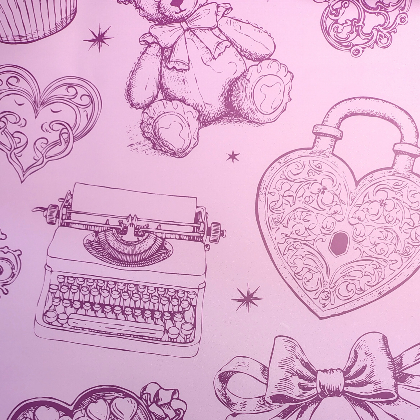 papel coreano felicidades de ositos y corazones x 20 pliegos