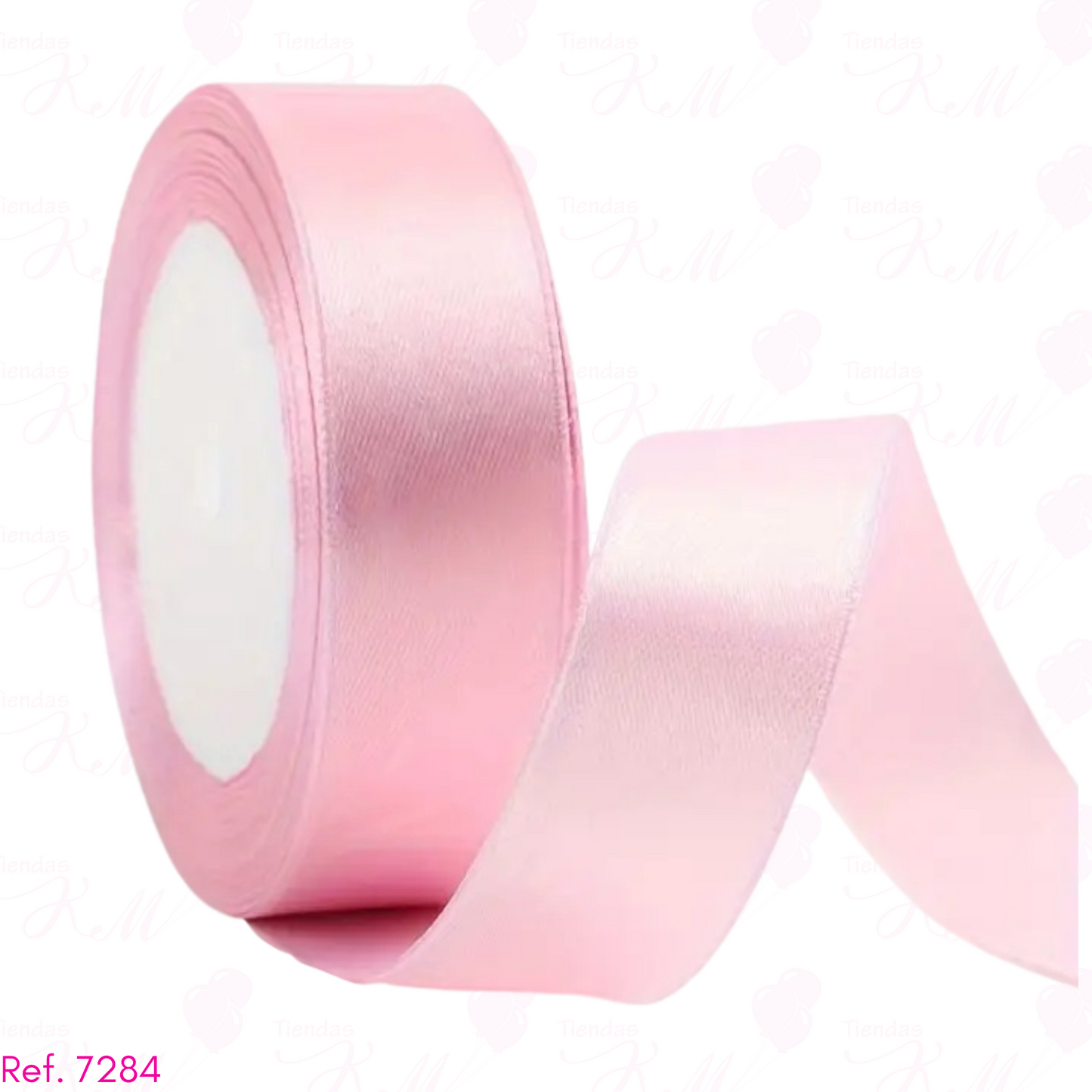 Cinta satin 2.5cm de 1 cara x 22 metros