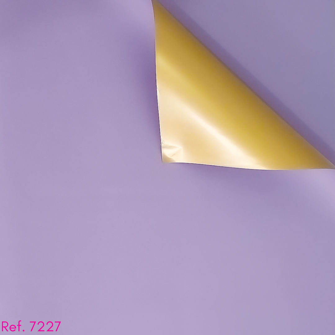 papel coreano doble color dorado x 20 pliegos