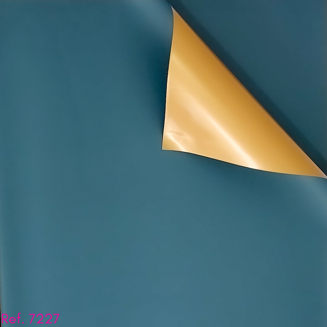 papel coreano doble color dorado x 20 pliegos