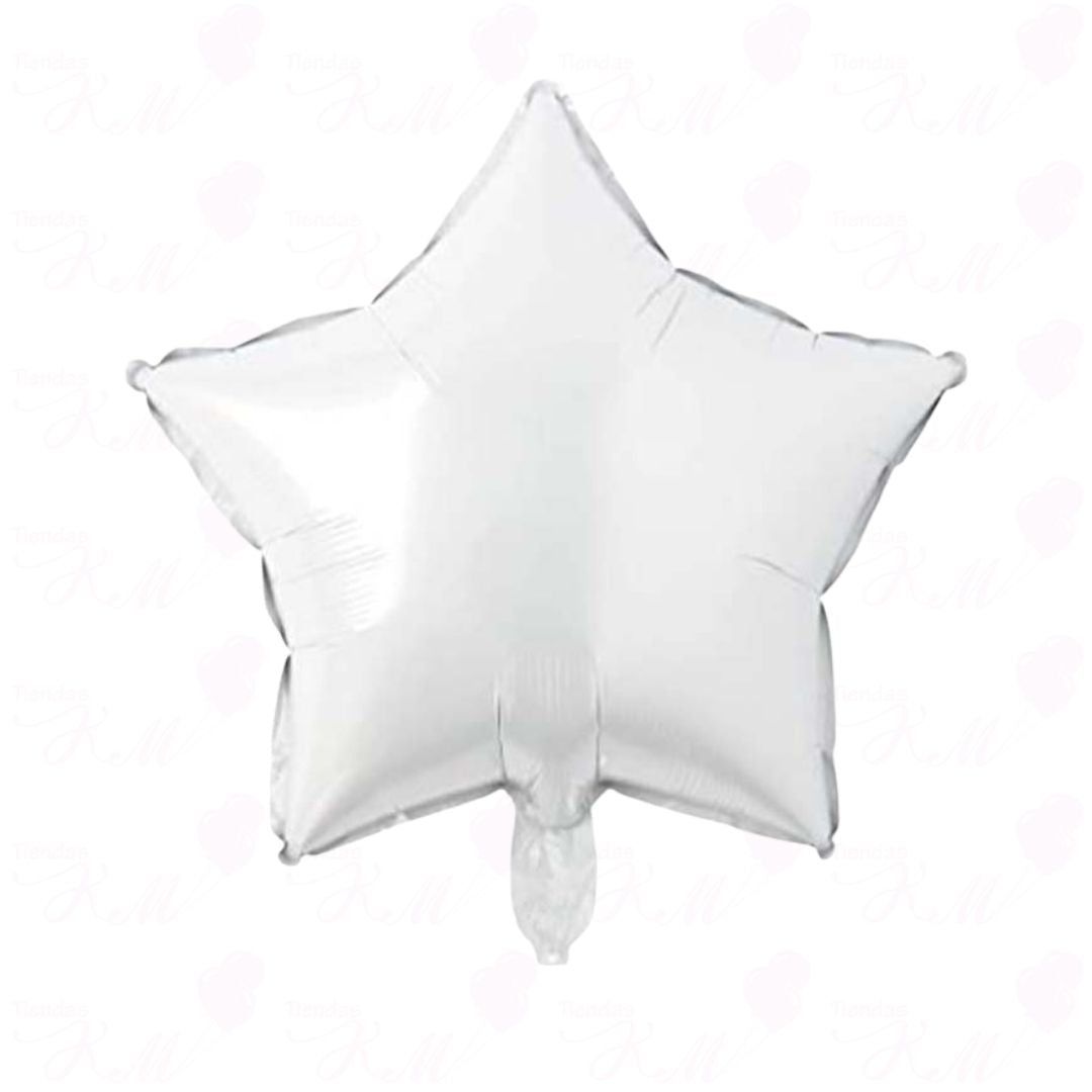 Paquete x 10 estrellas metalizadas 10" fondo entero
