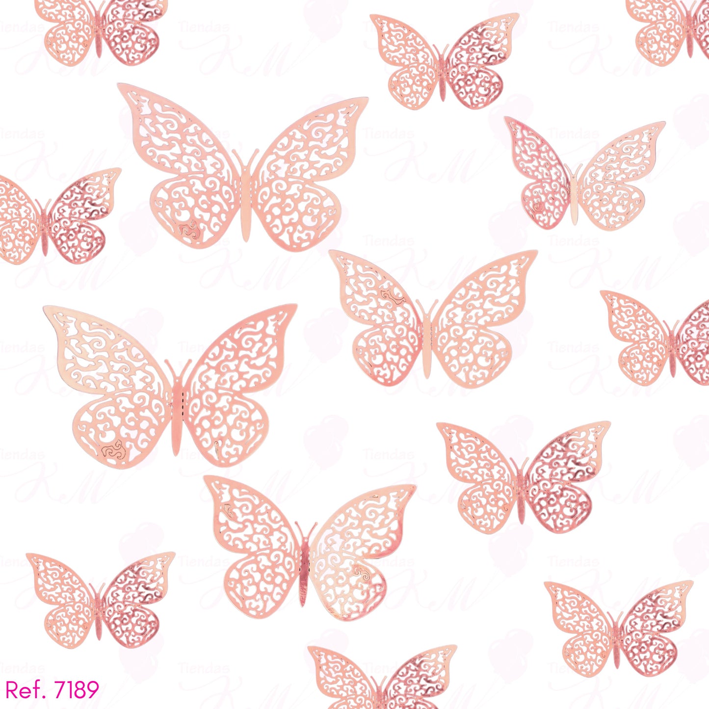 Mariposas 3D X 12 unidades