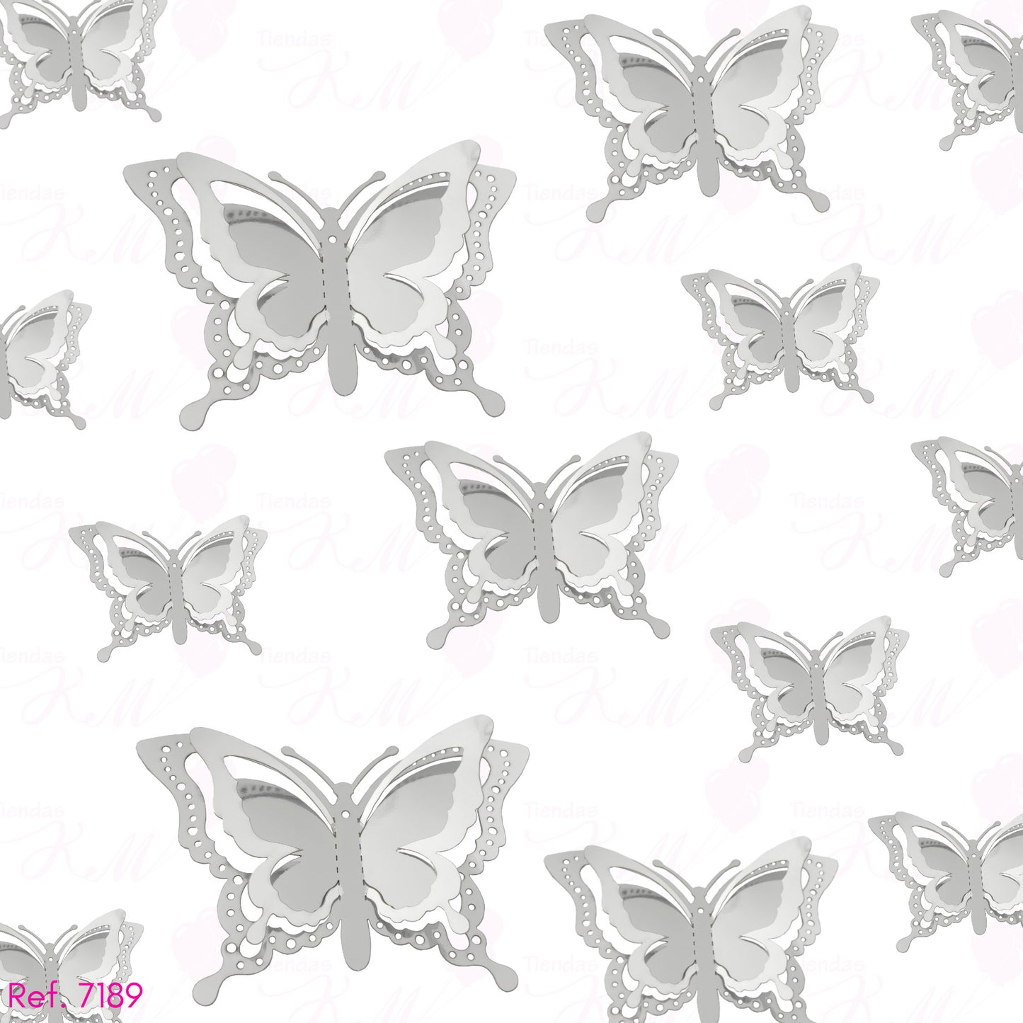 Mariposas 3D X 12 unidades