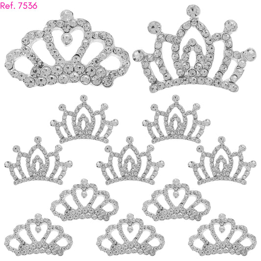 Mini tiara metálica de 4.5cm