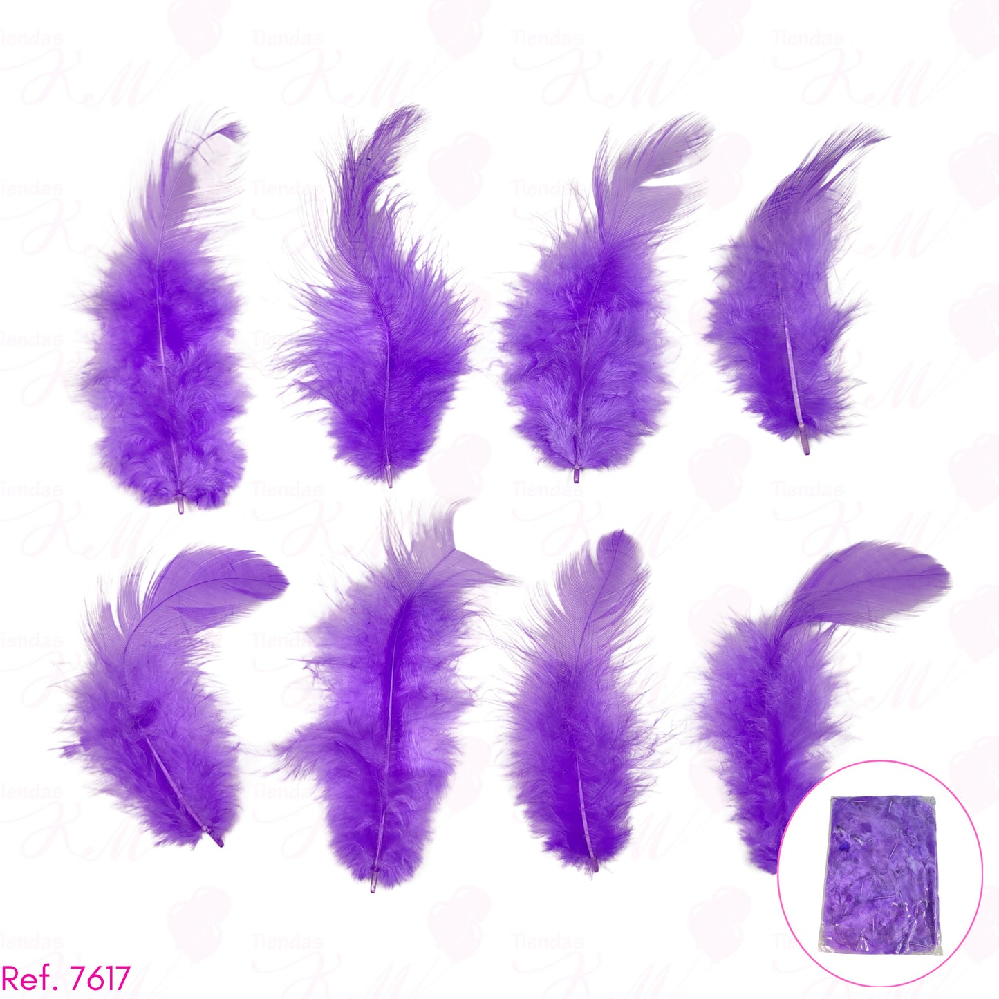 Plumas decorativas