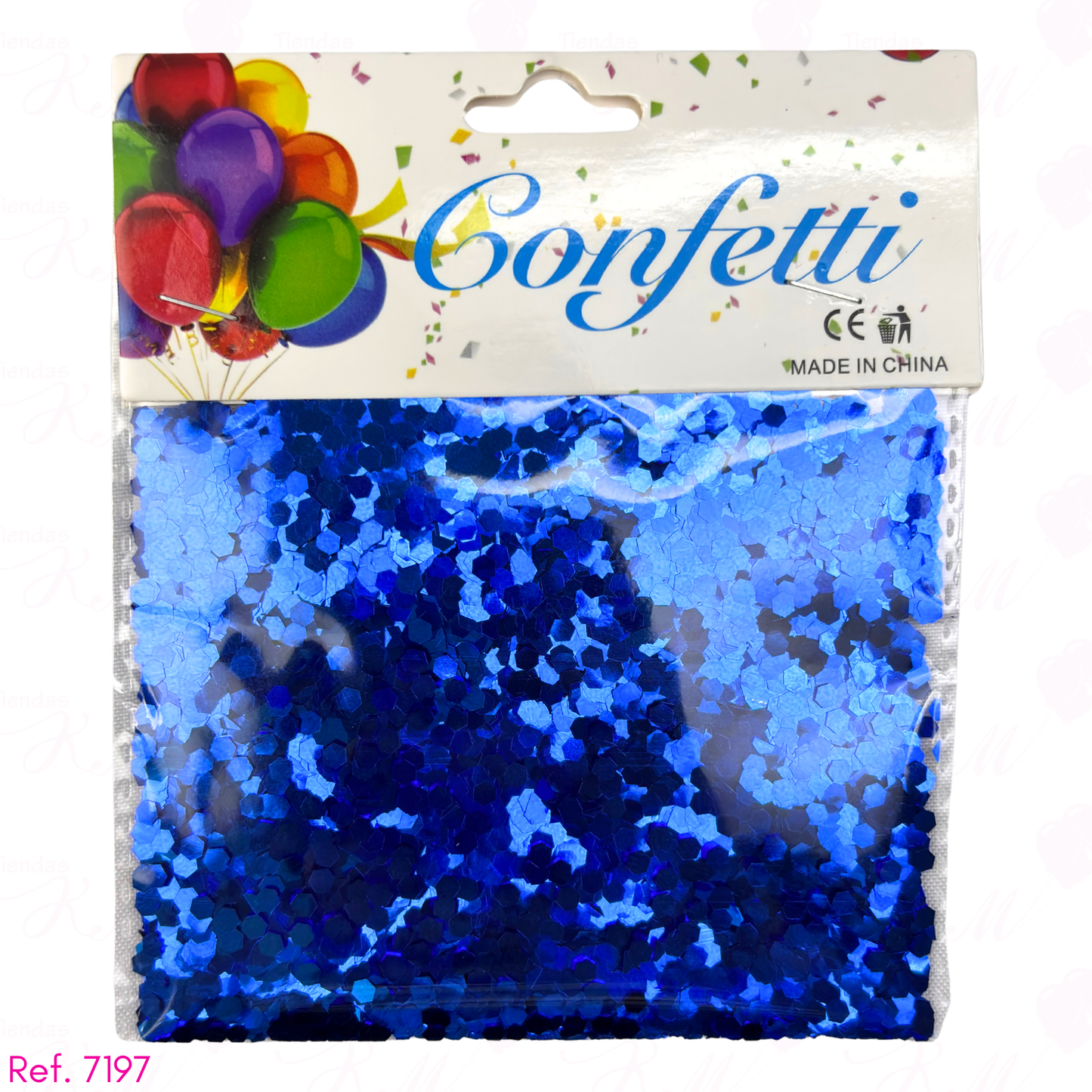 Confeti hexagonal