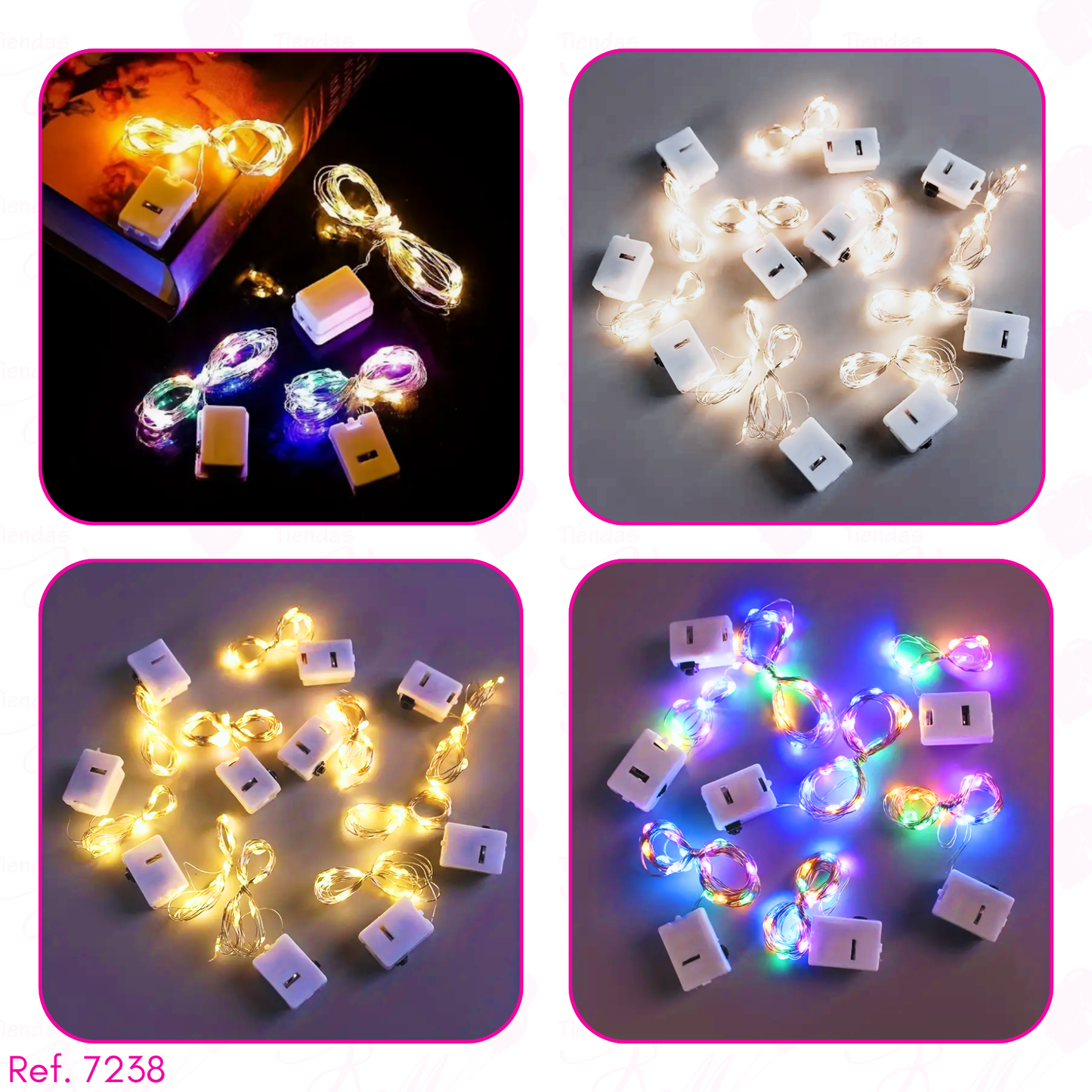 Luz led de 3 metros graduable