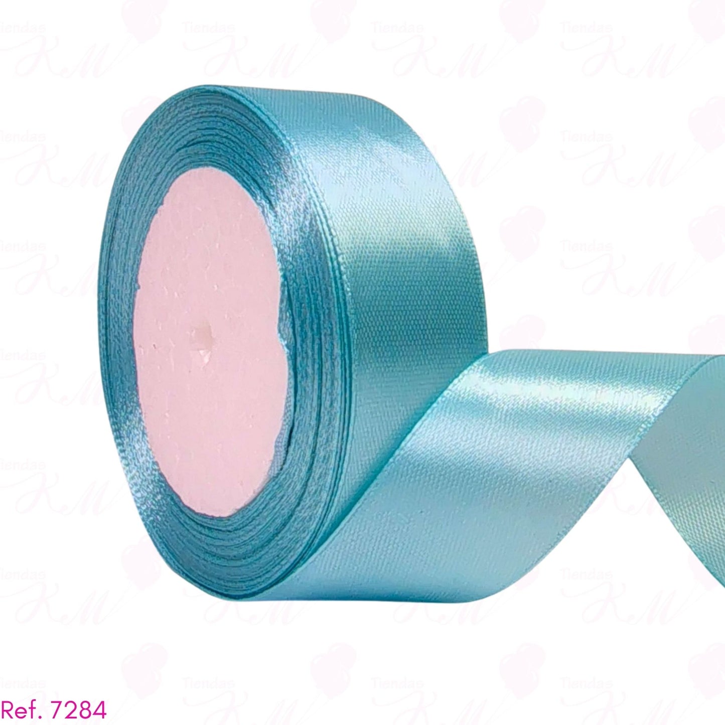 Cinta satin 2.5cm de 1 cara x 22 metros