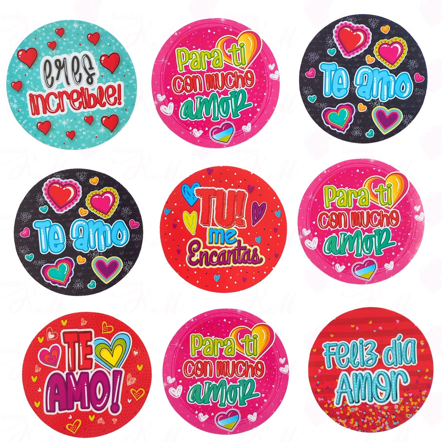Toppers x 10 surtidos