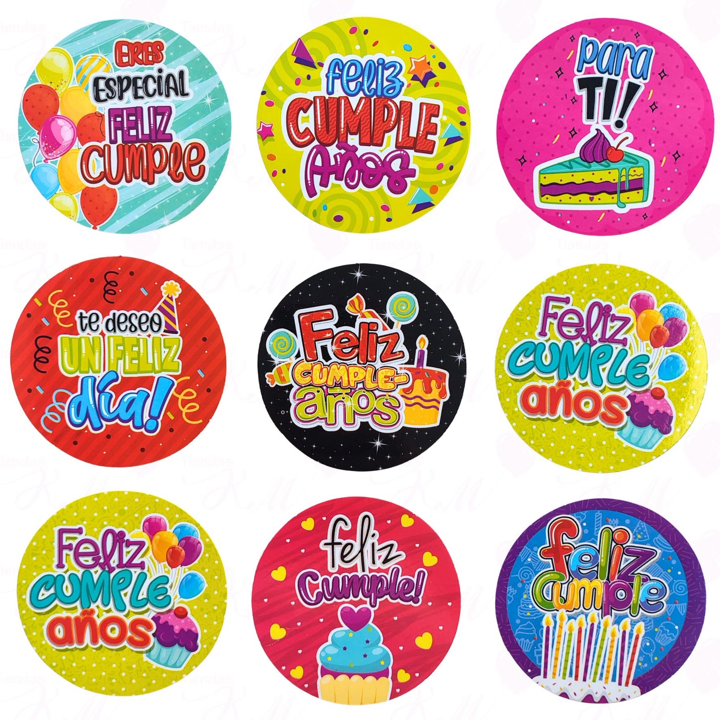 Toppers x 10 surtidos
