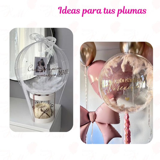 Plumas decorativas